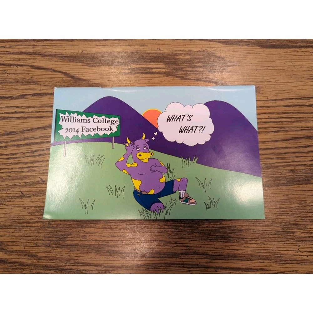 Williams College Williamstown Massachusetts Paperback Yearbook 2014